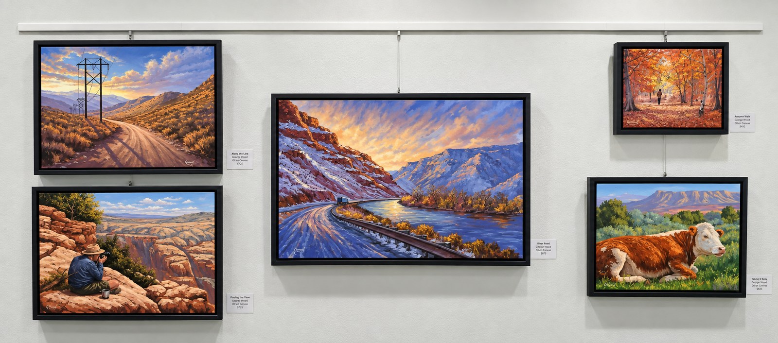 Additional view of George Wood's Grand Junction Convention Center exhibit